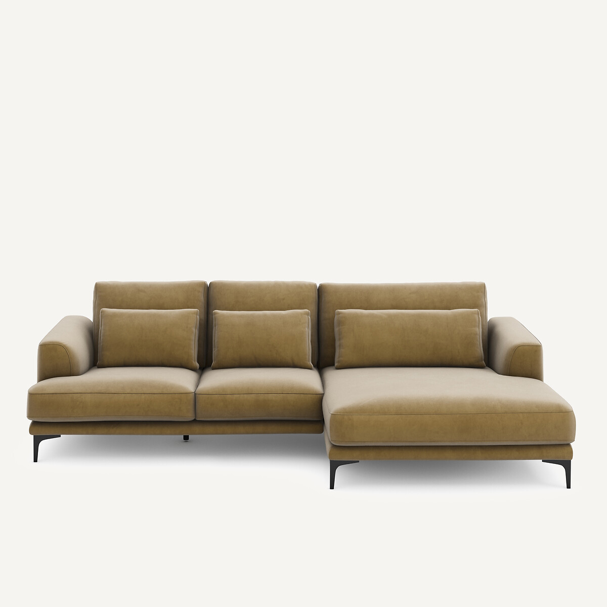 Γωνιακός καναπές με ανάκλιντρο XL δεξιός Μ149xΠ277xΥ83cm