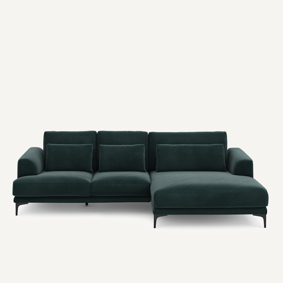 Γωνιακός καναπές με ανάκλιντρο XL δεξιός Μ149xΠ277xΥ83cm