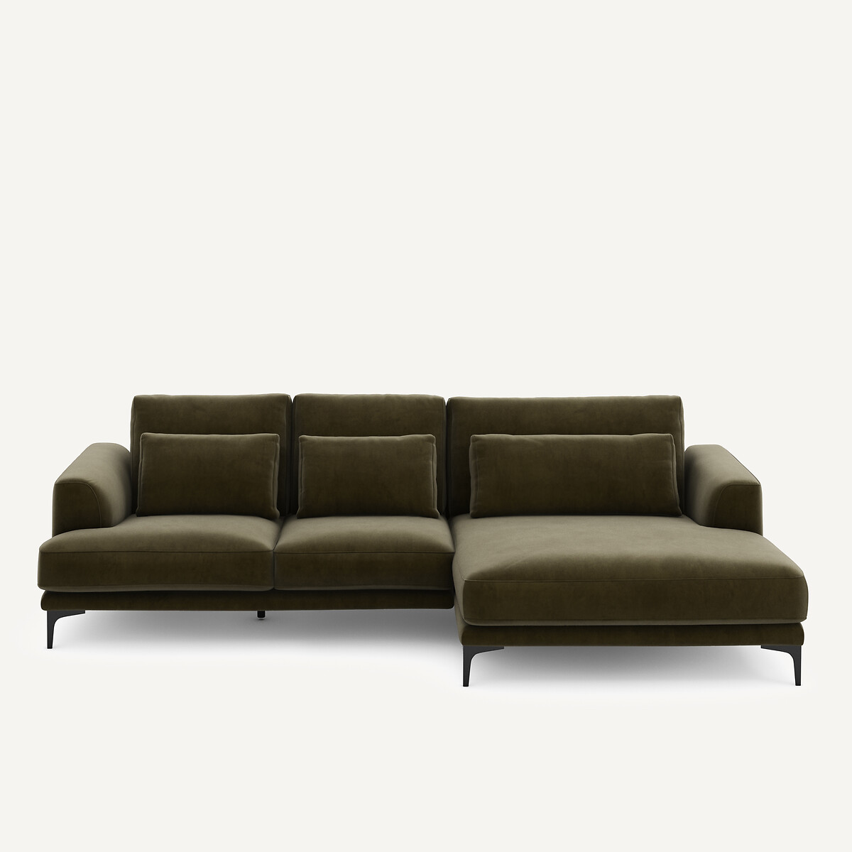 Γωνιακός καναπές με ανάκλιντρο XL δεξιός Μ149xΠ277xΥ83cm