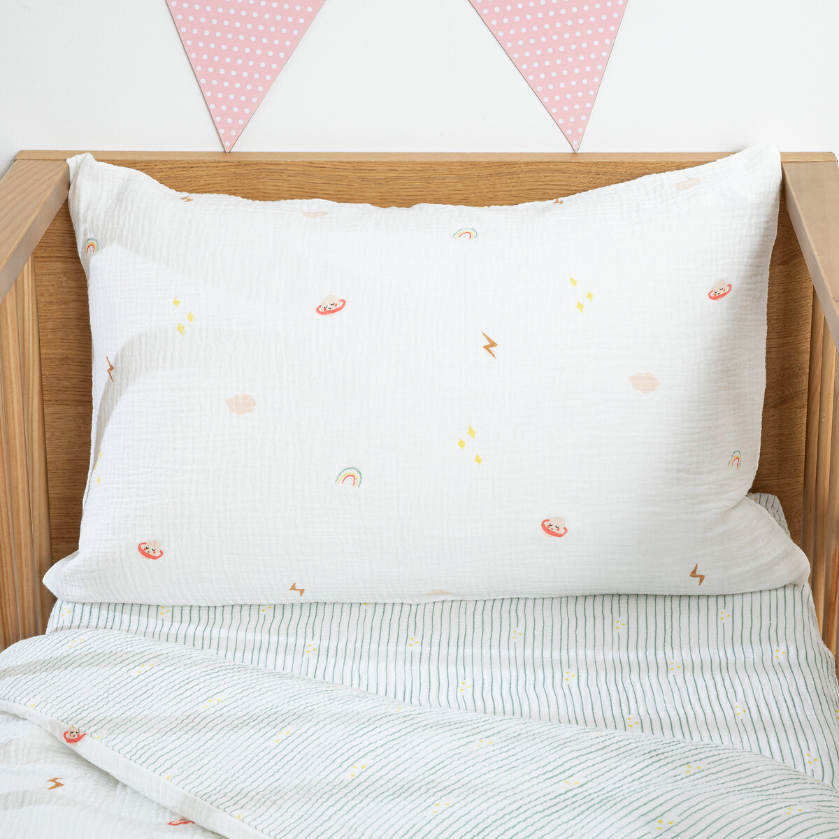 Βρεφική μαξιλαροθήκη 40x60 cm