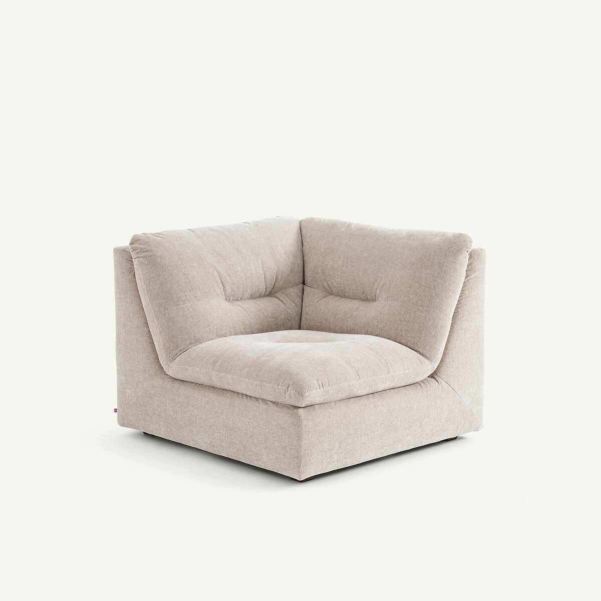 Γωνιακή πολυθρόνα σύνθεσης 90° Μ106xΠ106xΥ82cm