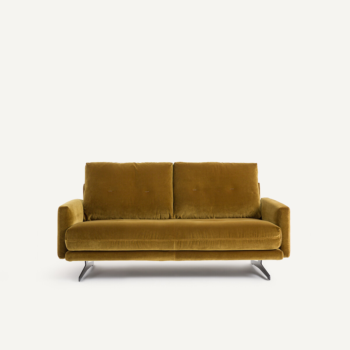 Διθέσιος καναπές βελούδινος Delicato Μ95xΠ161xΥ81cm