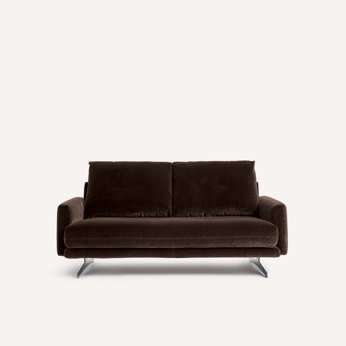 Διθέσιος καναπές βελούδινος Delicato Μ95xΠ161xΥ81cm