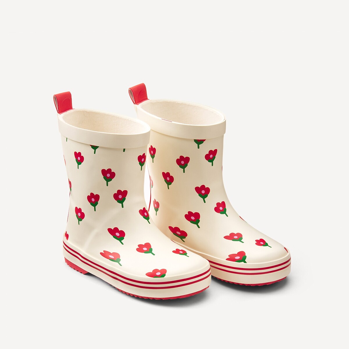 La Redoute Collections Γαλότσες από καουτσούκ με λουλουδάτο μοτίβο