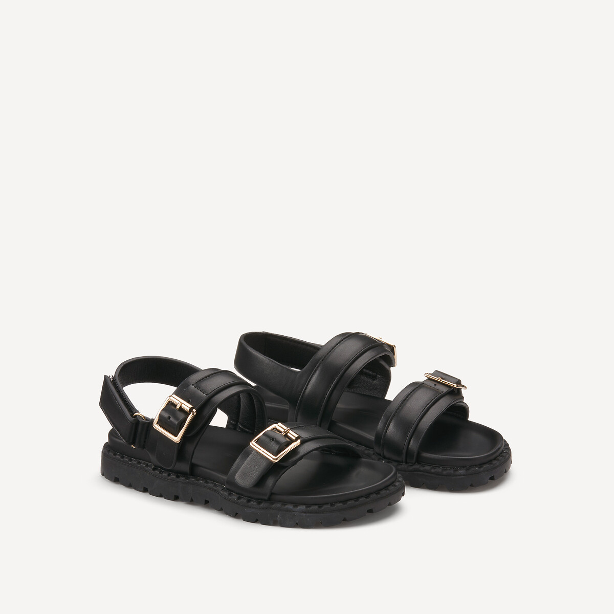 Σανδάλια με διπλή αγκράφα