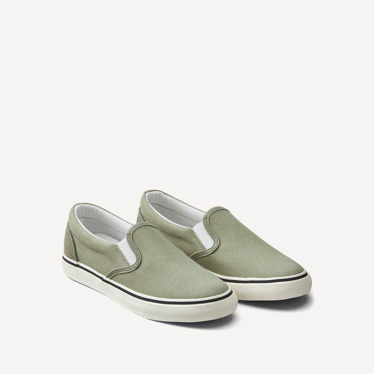 La Redoute Collections Υφασμάτινα slip-on sneakers