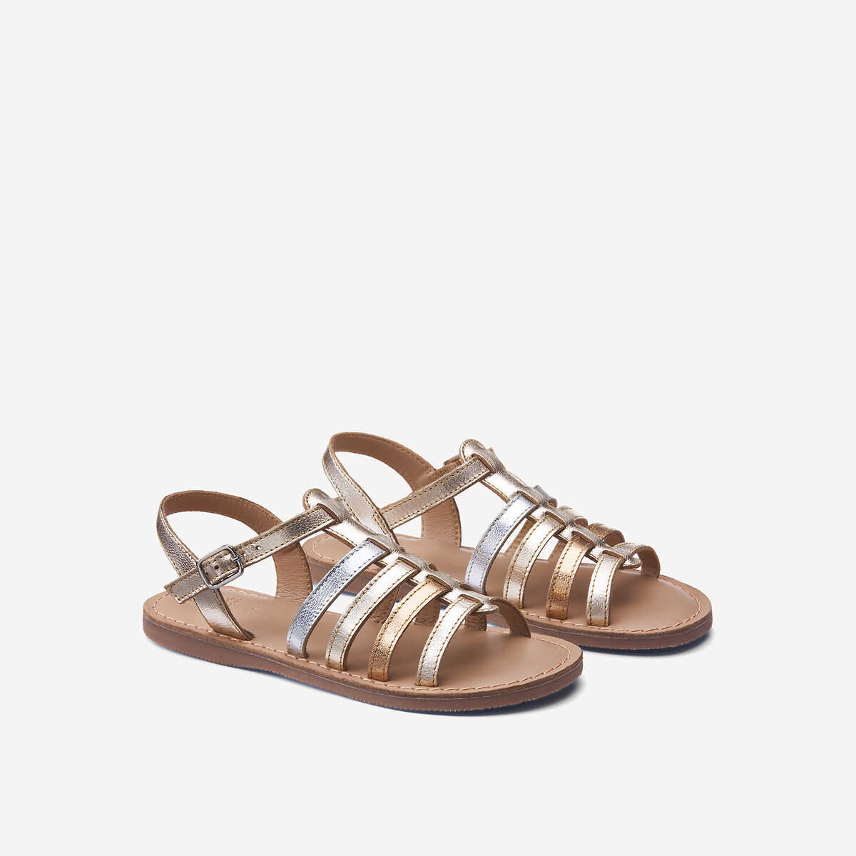 Σανδάλια από μεταλλικό δέρμα τύπου αρχαιοελληνικά