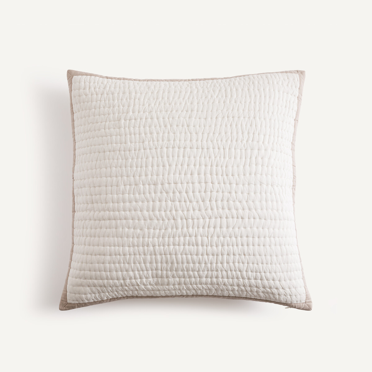 Μαξιλαροθήκη από καπιτονέ βαμβάκι 65x65 cm