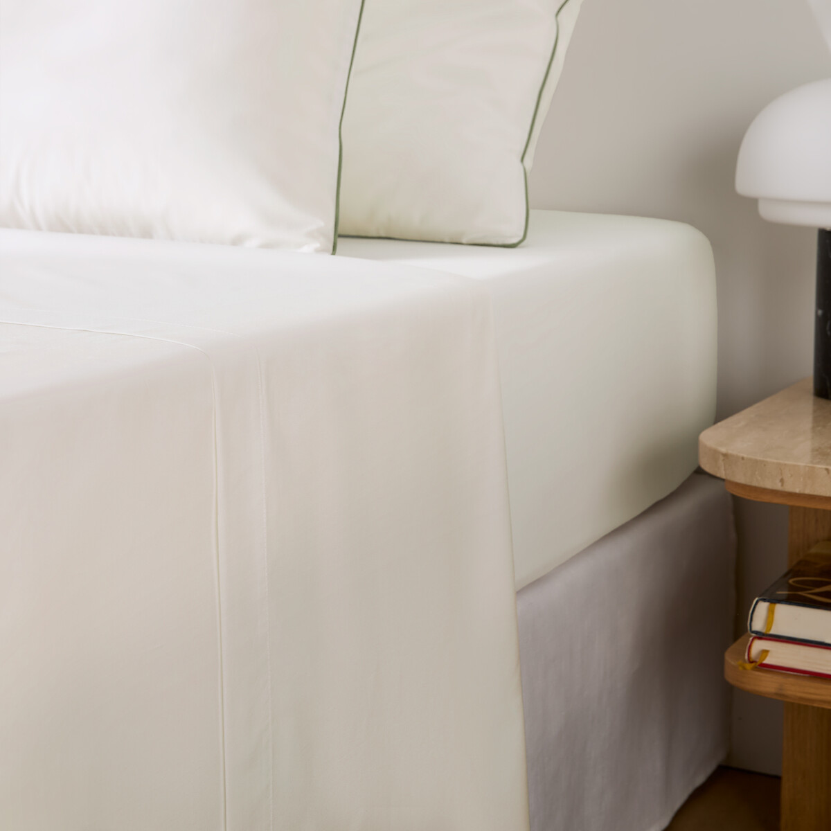 Σεντόνι από lyocell και βαμβάκι 180x290 cm