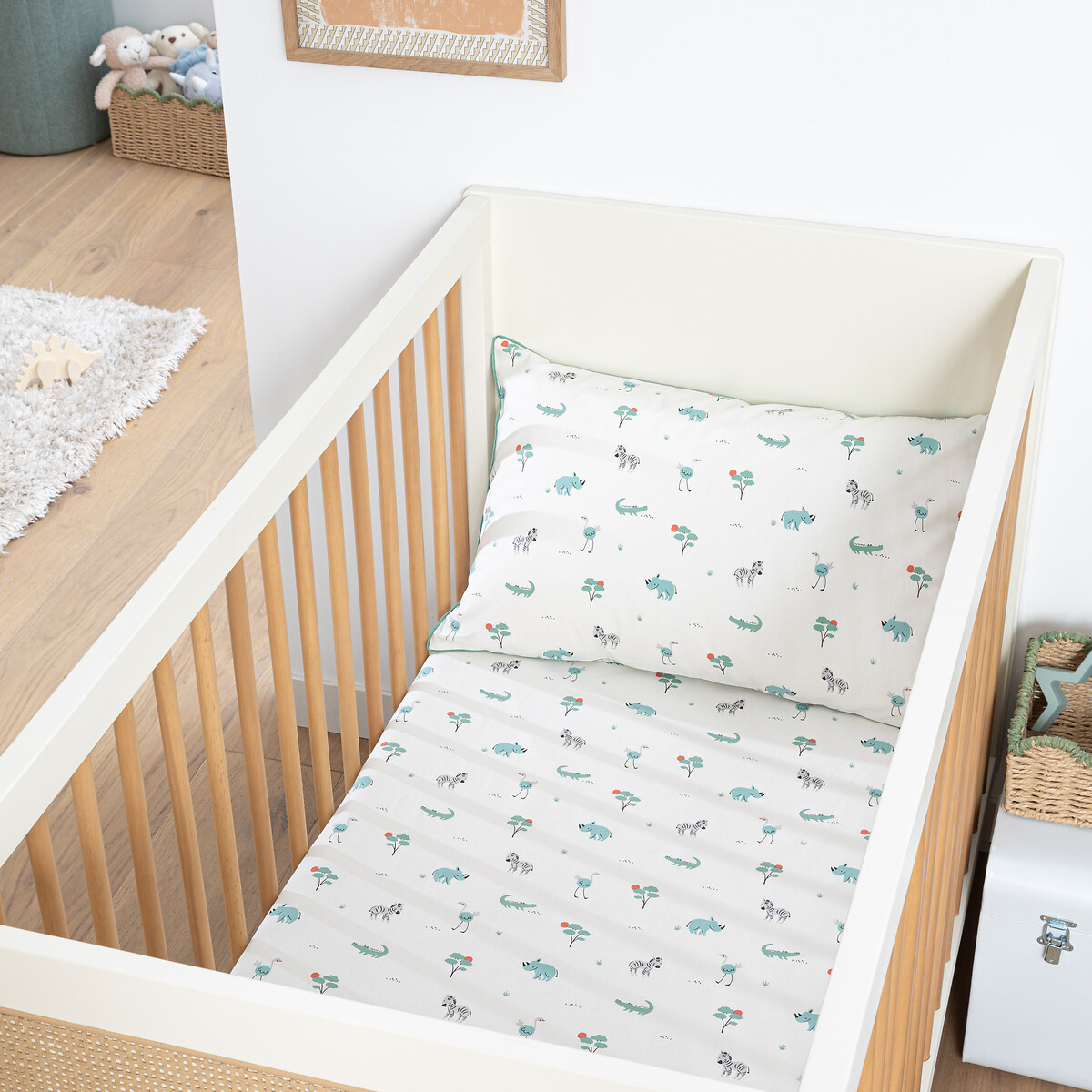 Παιδικό κατωσέντονο από βιολογικό βαμβάκι 60x120 cm