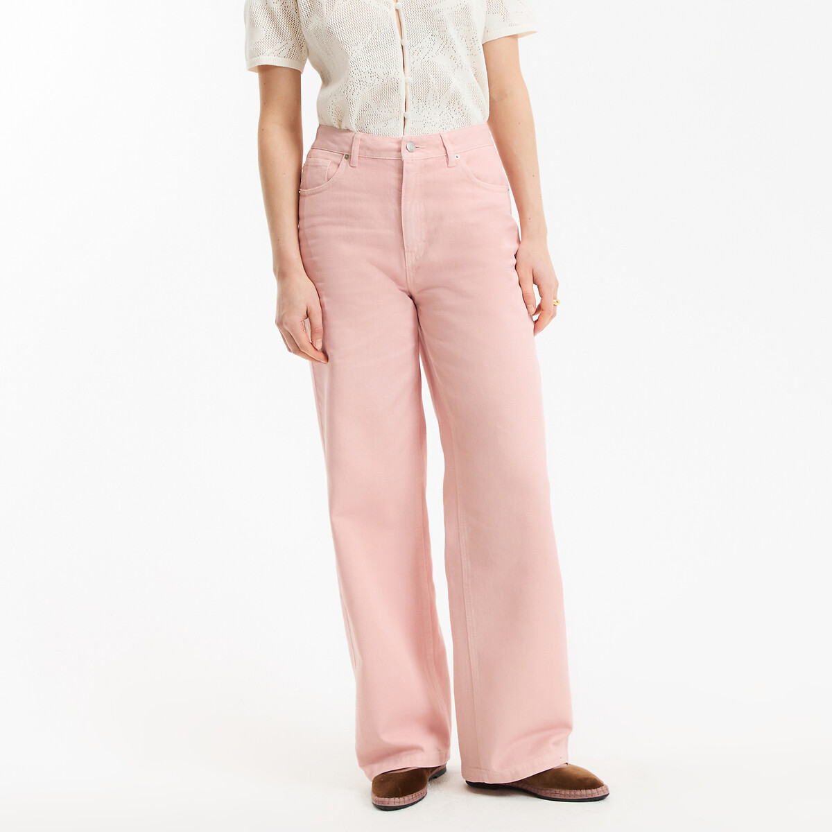 Φαρδύ παντελόνι από βαμβάκι