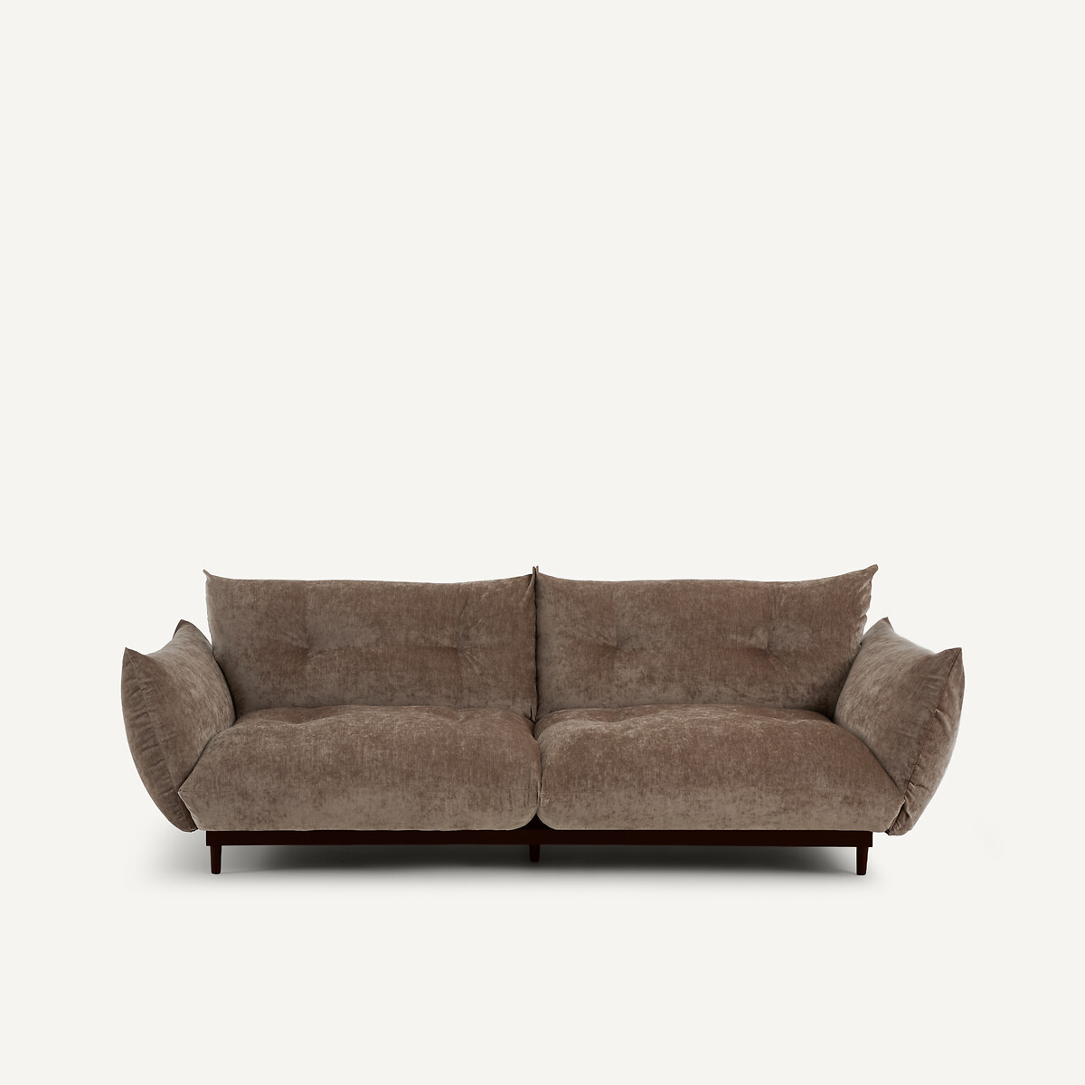 Καναπές 3 θέσεων από βελούδο Μ105xΠ236xΥ88cm