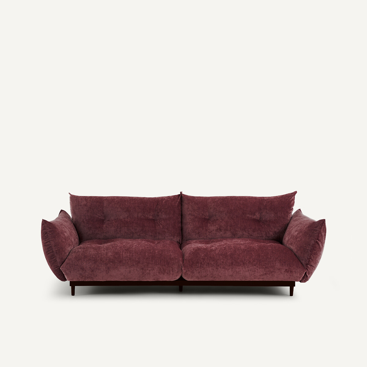 Καναπές 3 θέσεων από βελούδο Μ105xΠ236xΥ88cm