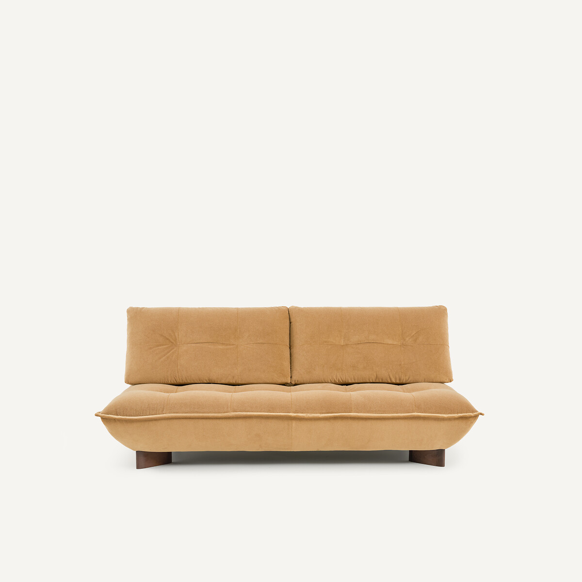 Καναπές σύνθεσης από λινό βελούδο Μ138xΠ202xΥ84cm