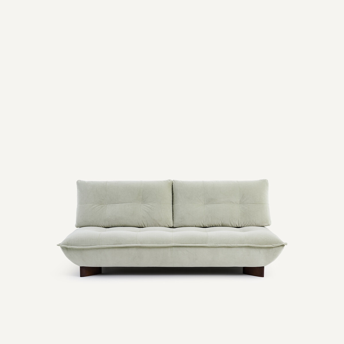 Καναπές σύνθεσης από βελούδο stonewashed Μ138xΠ202xΥ84cm
