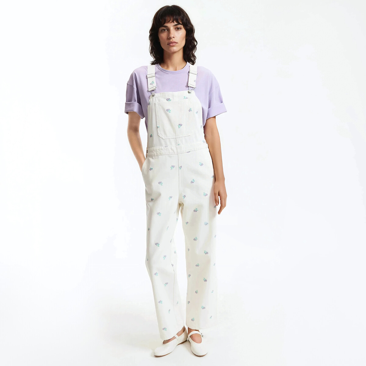 La Redoute Collections Σαλοπέτα με κεντημένα λουλούδια