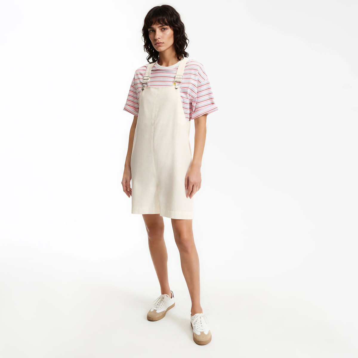 La Redoute Collections Κοντή σαλοπέτα από ντένιμ lyocell και βαμβάκι