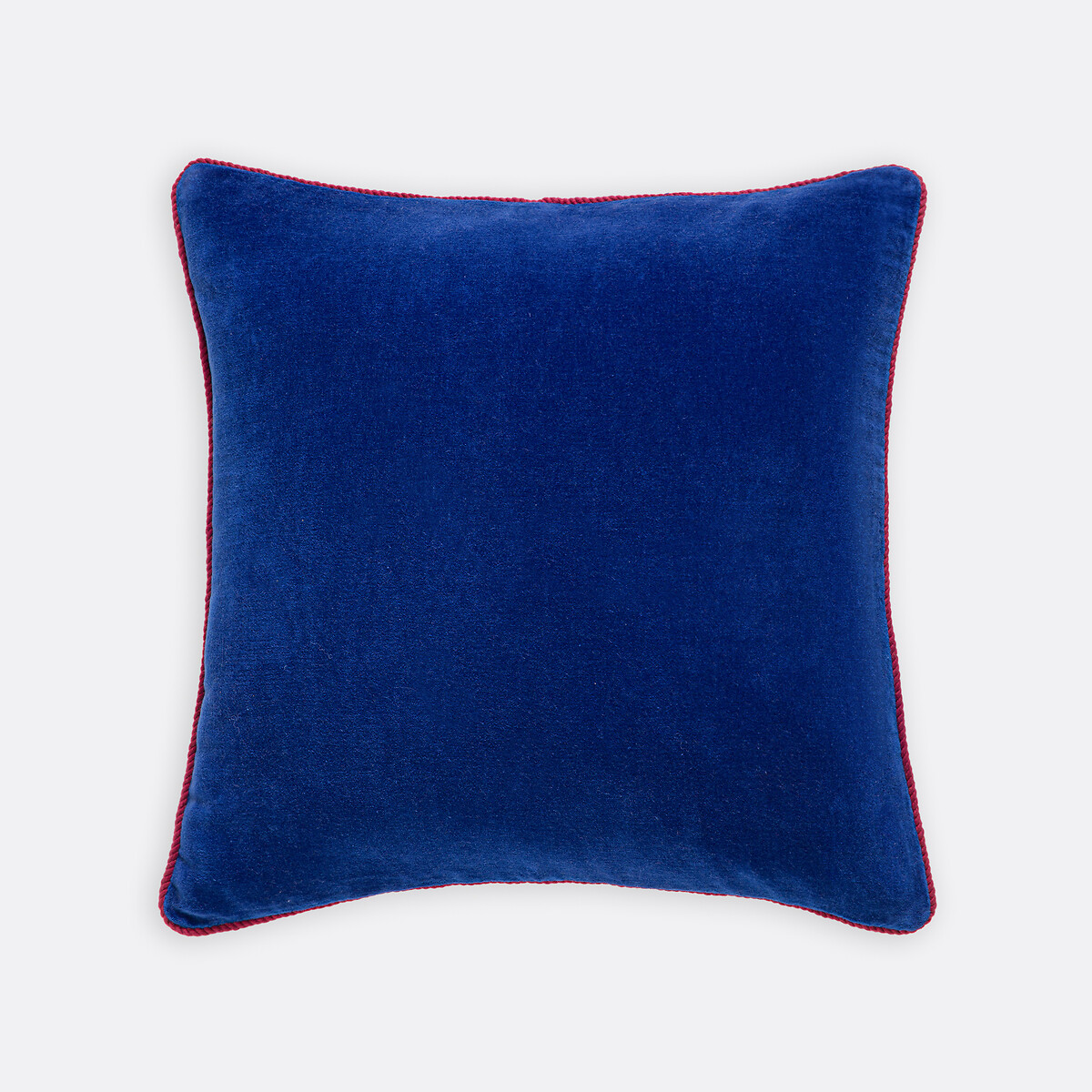 Τετράγωνη διπλόχρωμη μαξιλαροθήκη βελούδινη 50x50 εκ. 50x50 cm