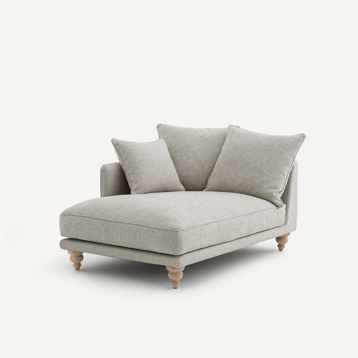 Ανάκλιντρο από υφή βισκόζης και λινό Μ150xΠ105xΥ93cm