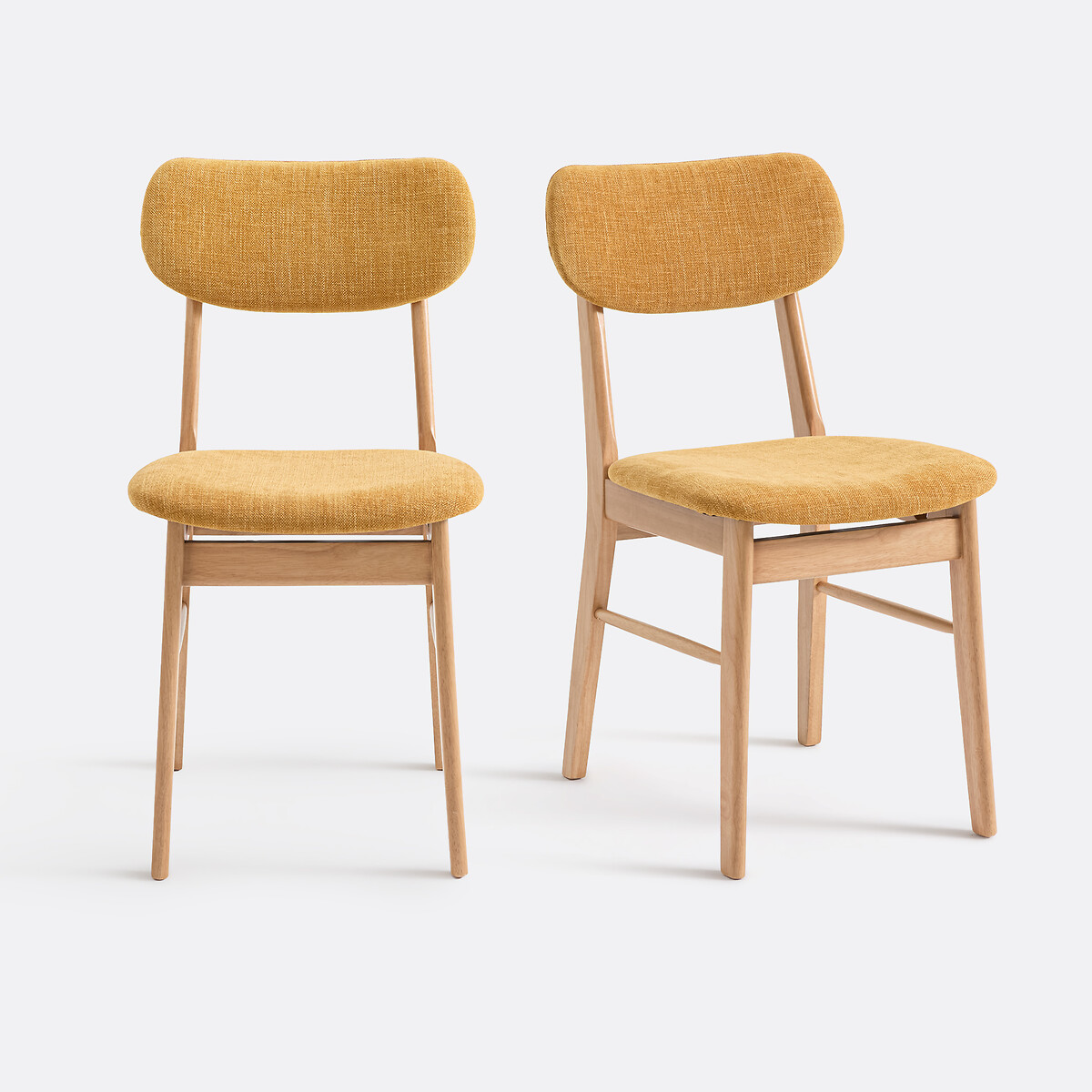 Σετ 2 vintage καρεκλών Μ43xΠ55xΥ81cm