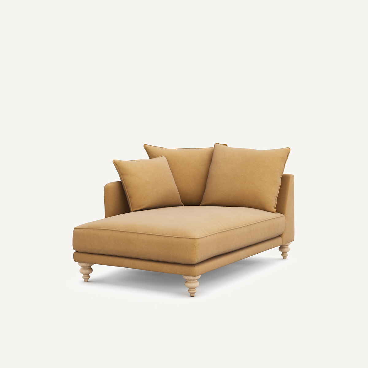 Ανάκλιντρο από λινό βελούδο Μ150xΠ105xΥ93cm