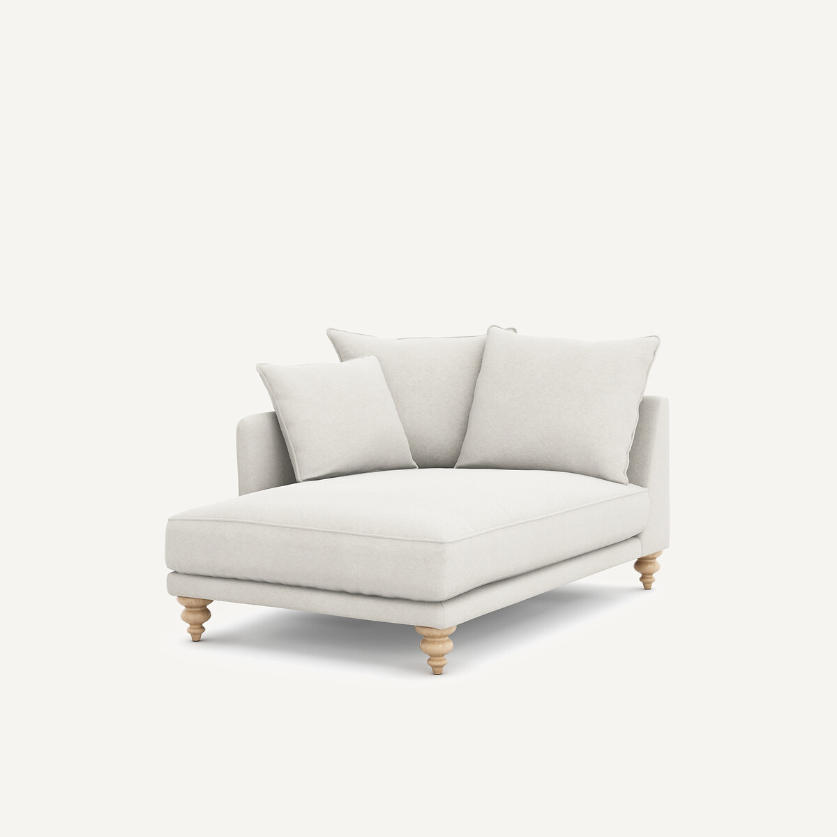 Ανάκλιντρο από λινό βελούδο Μ150xΠ105xΥ93cm