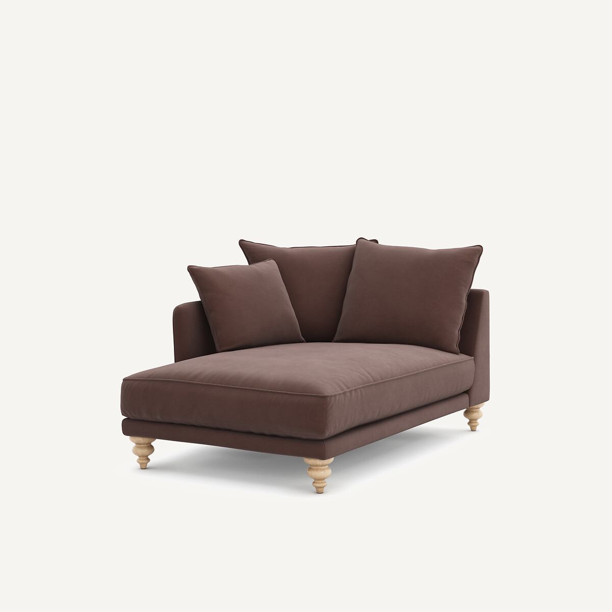 Ανάκλιντρο από λινό βελούδο Μ150xΠ105xΥ93cm