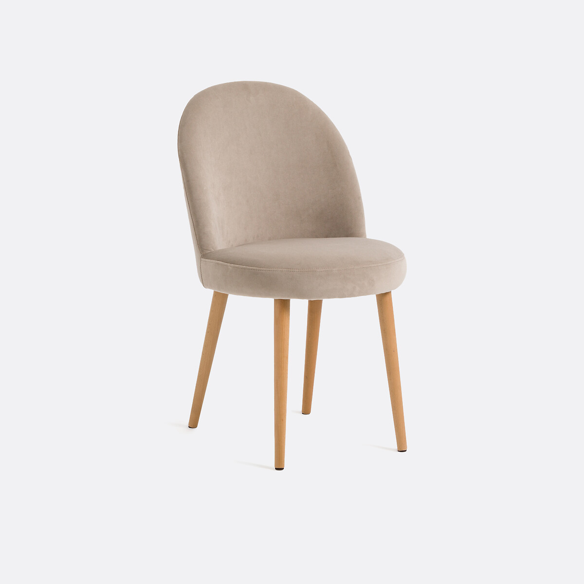 Καρέκλα από βελούδο Μ56xΠ45xΥ82cm