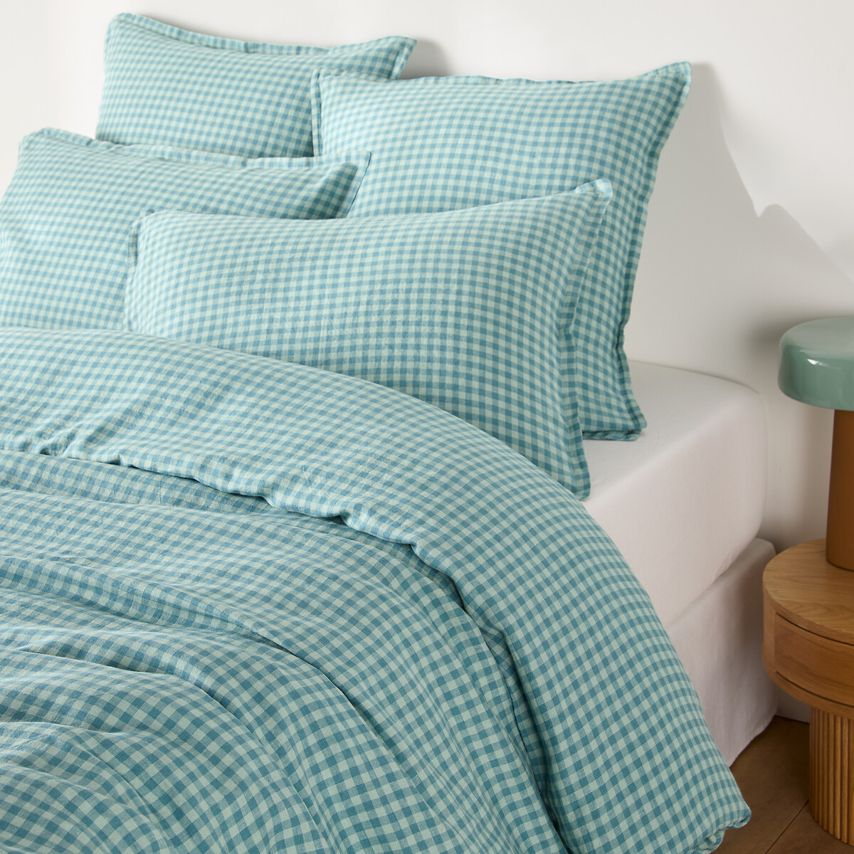 Παπλωματοθήκη από πλυμένο λινό 140x200 cm