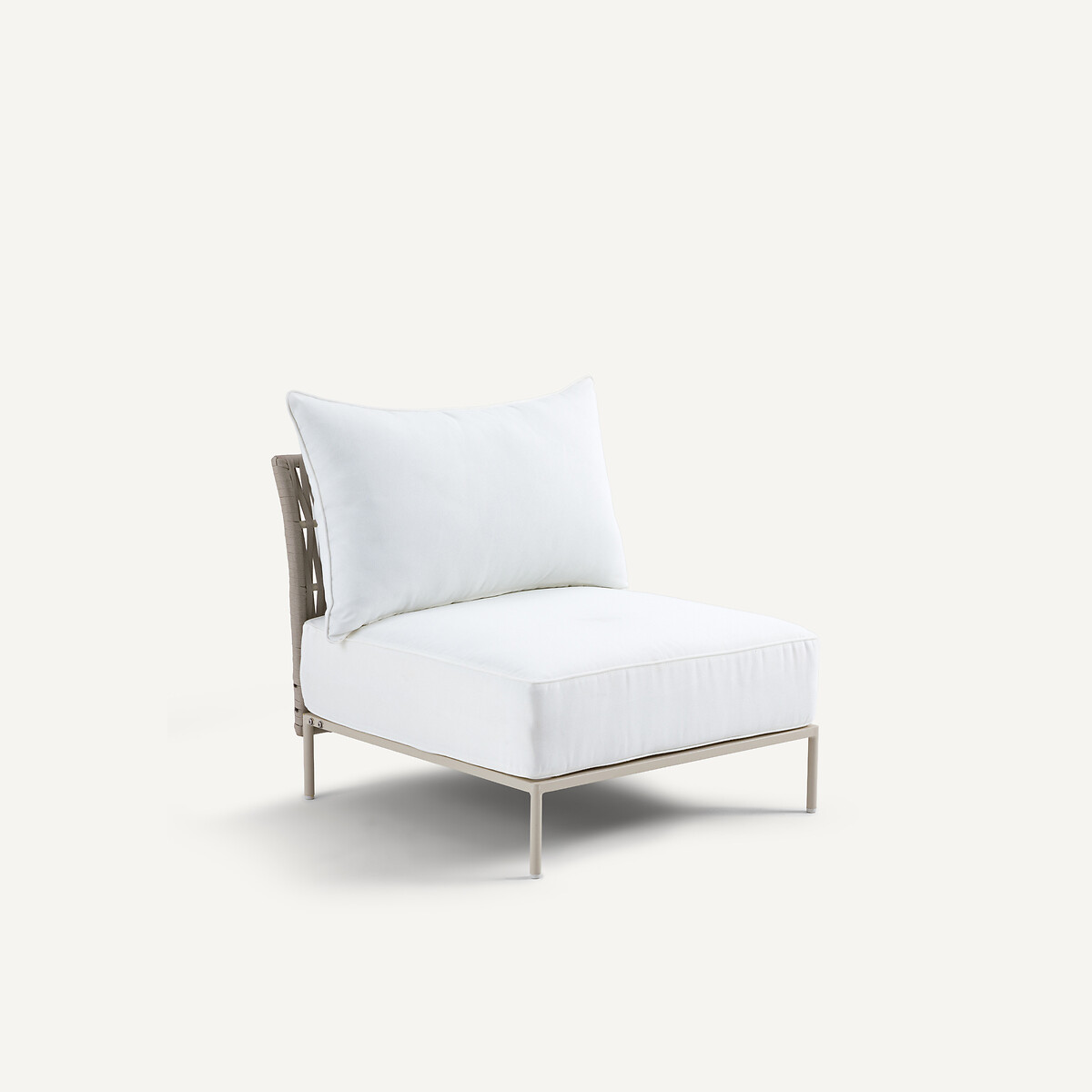 Πολυθρόνα με πλεκτούς ιμάντες Μ77xΠ85xΥ74cm