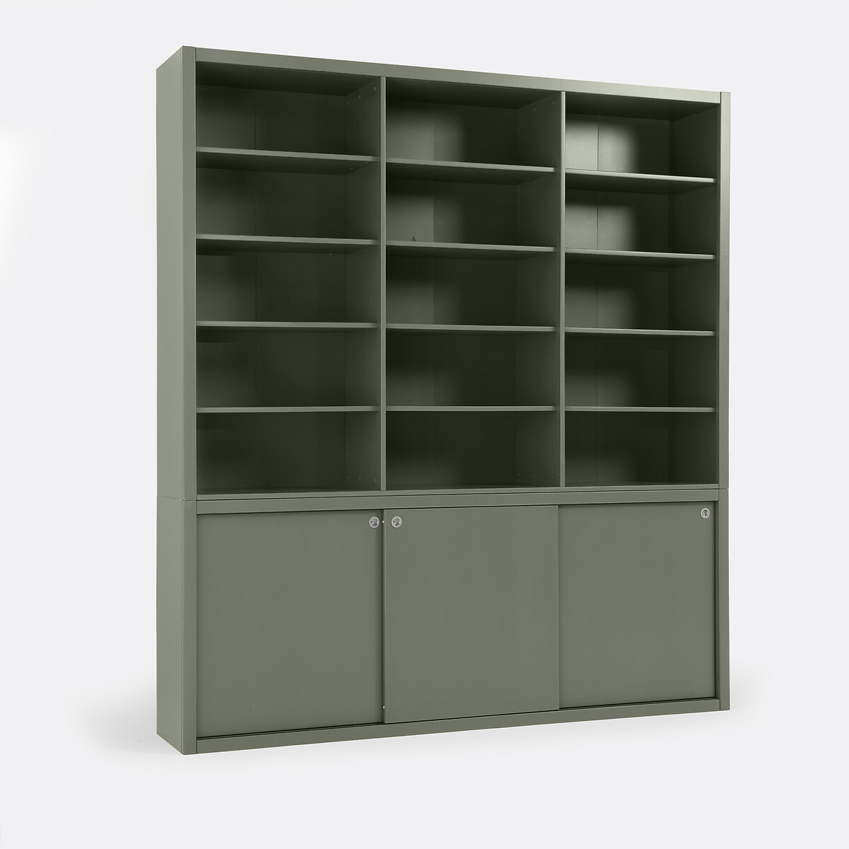 Βιβλιοθήκη με ματ βαφή Μ40xΠ214xΥ237cm