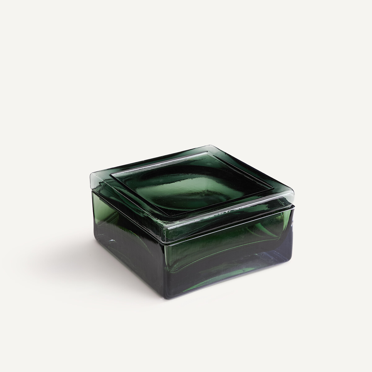 Χειροποίητο γυάλινο δοχείο Μ16xΠ16xΥ8cm