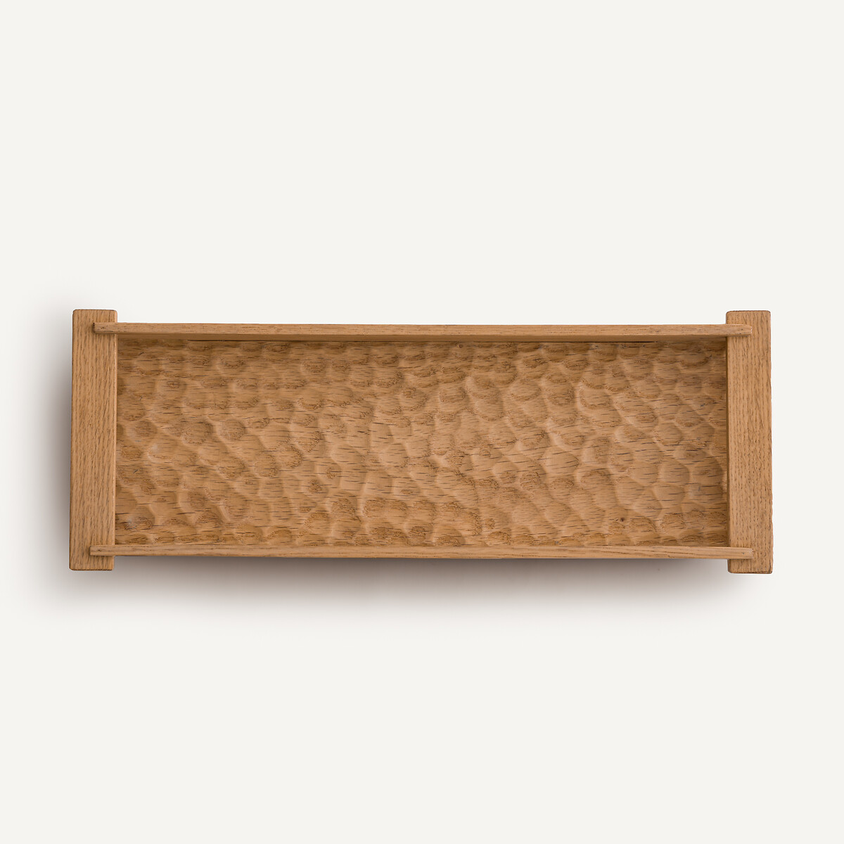 Ορθογώνιος δίσκος από μασίφ δρυ Μ18xΠ48cm