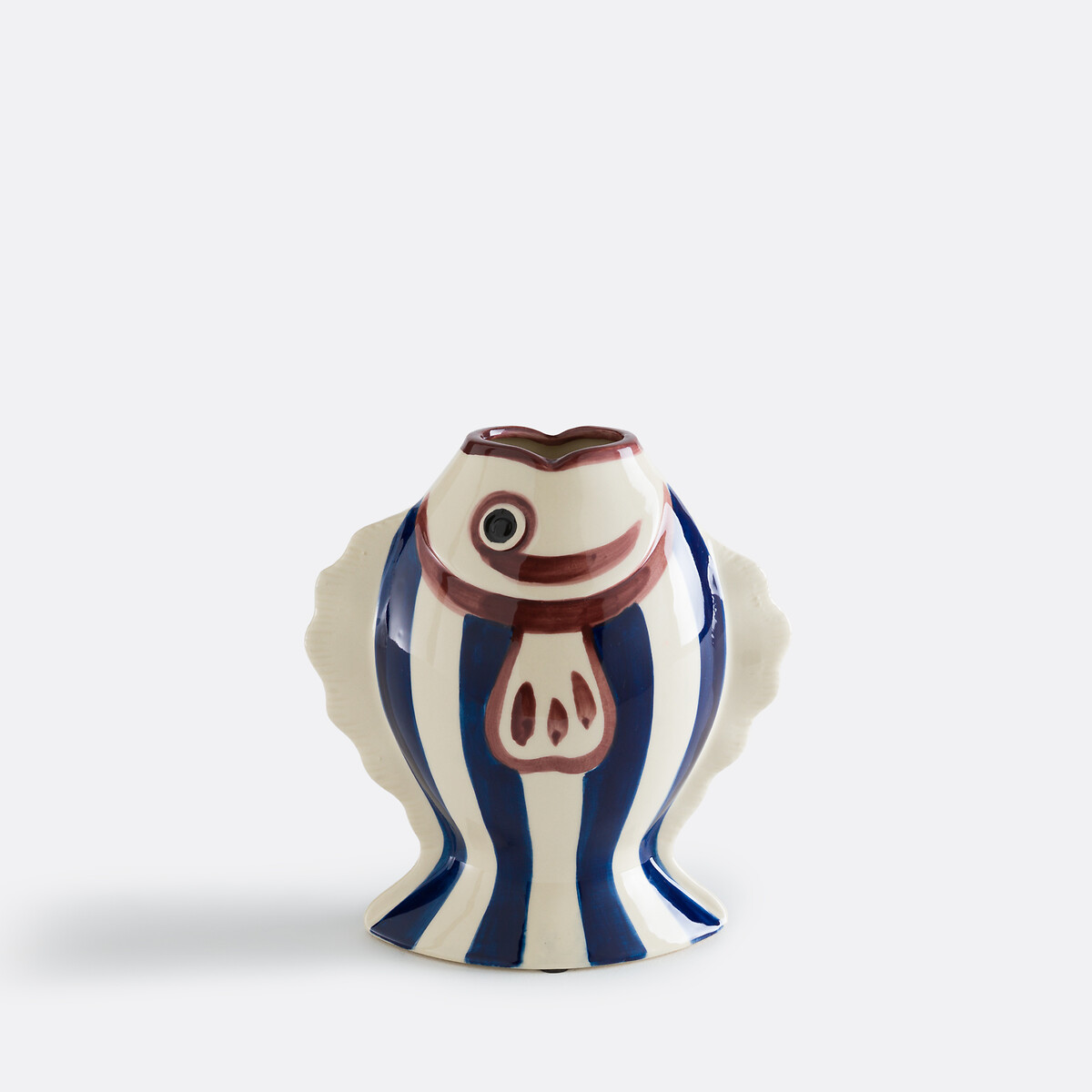 Βάζο σε σχήμα ψαριού Μ13xΥ24cm