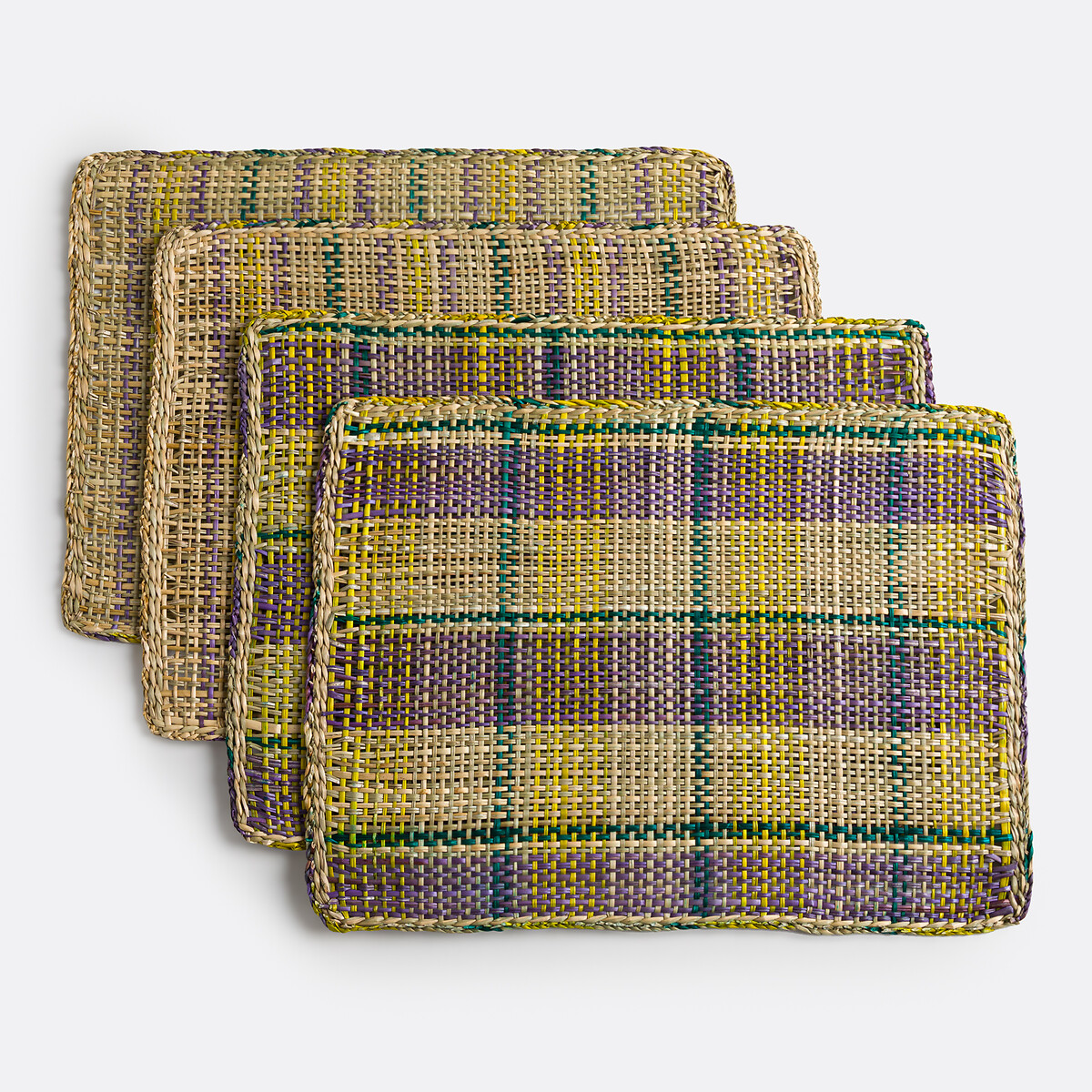 La Redoute Interieurs Σετ 4 σουπλά με γραφικά μοτίβα