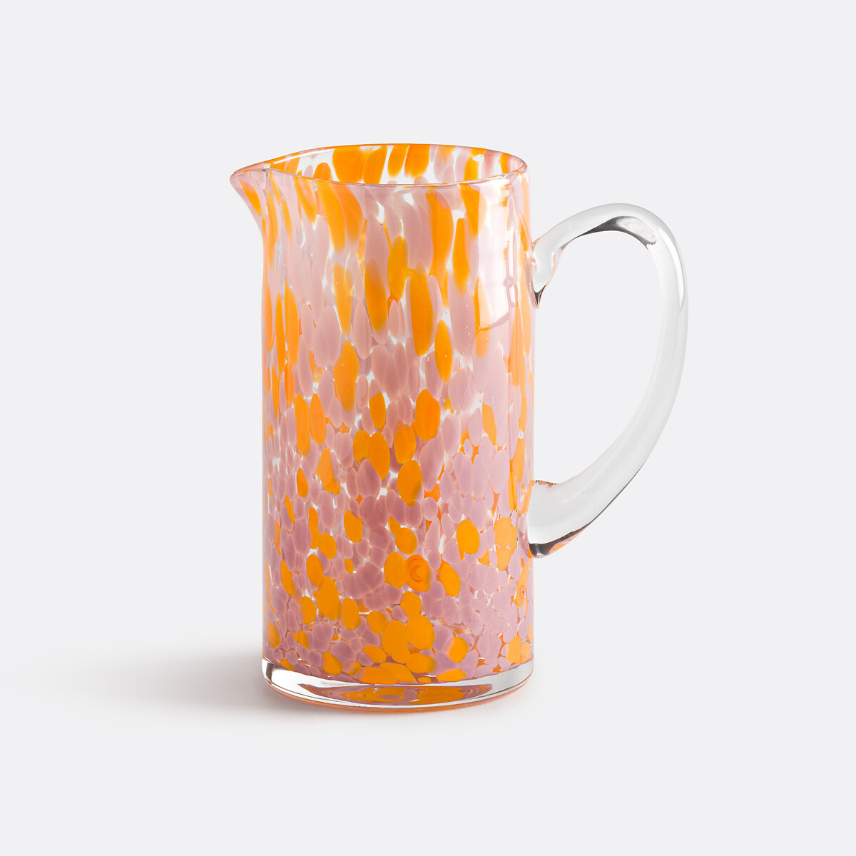 La Redoute Interieurs Γυάλινη καράφα με πιτσιλιές Υ19cm