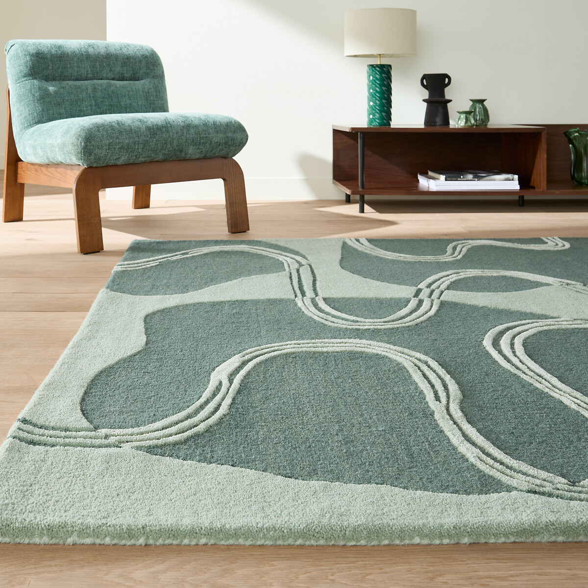 Χαλί από 77% μαλλί 120x170 cm Μ170xΠ120cm