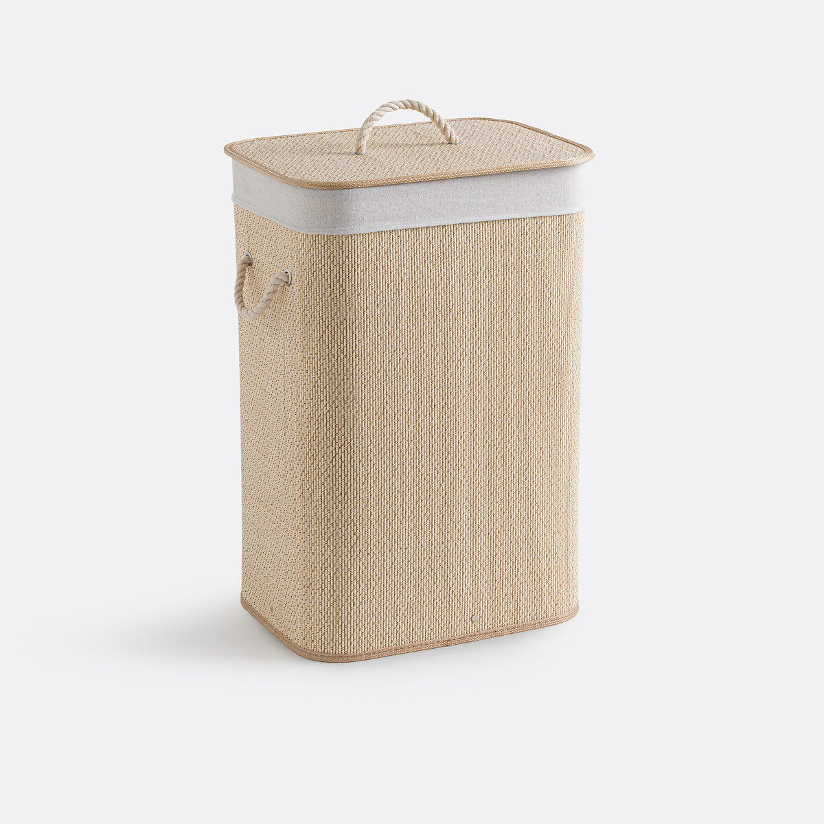 Καλάθι απλύτων με καπάκι Μ30xΠ40xΥ60cm