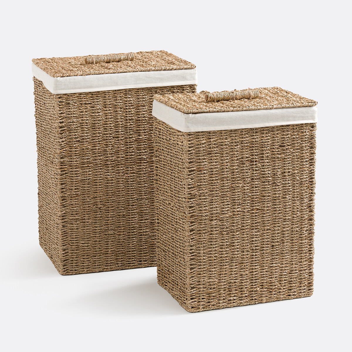 Σετ 2 καλάθια για άπλυτα Μ59xΠ67xΥ40cm