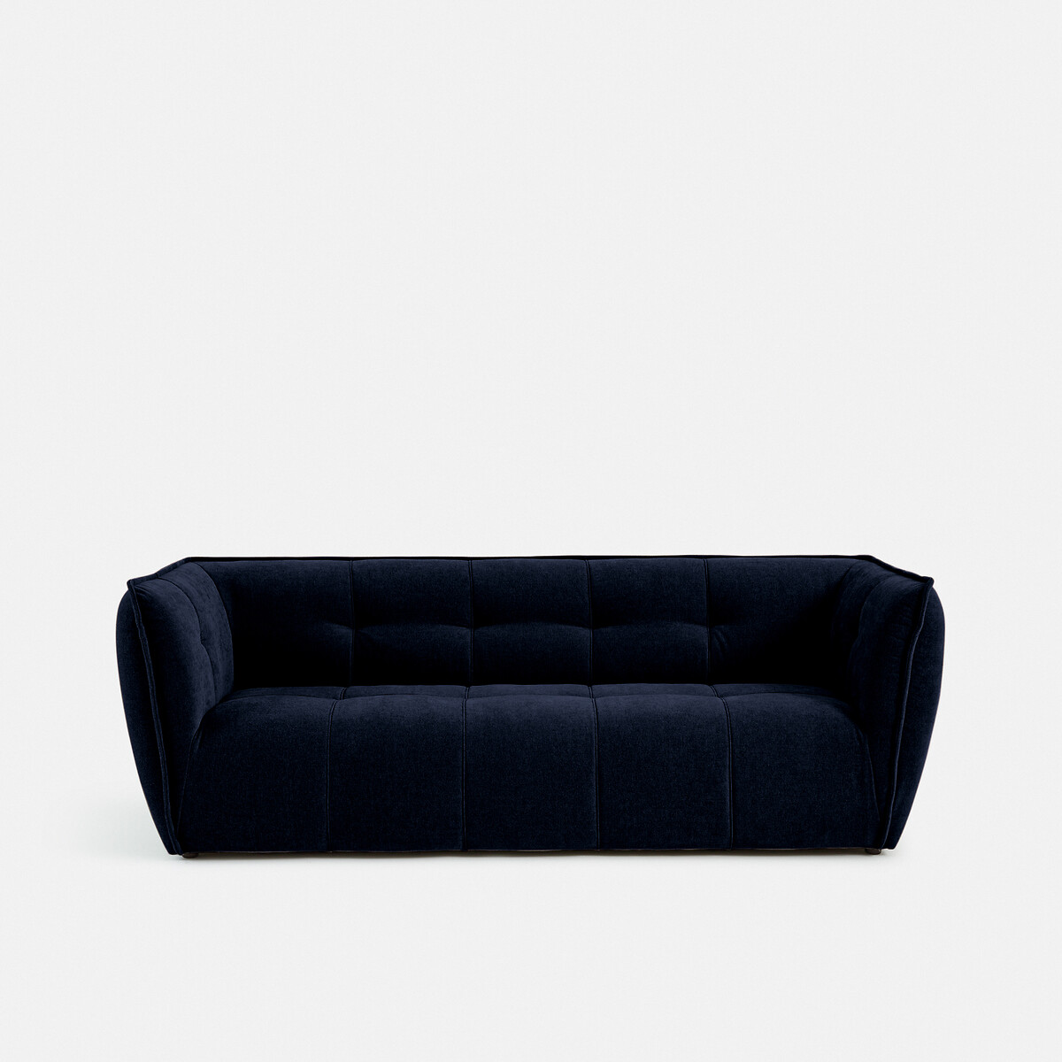 Καναπές από μελανζέ πολυεστέρα Μ99xΠ175xΥ76cm