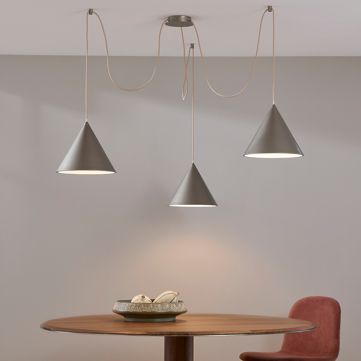 AM.PM Ρυθμιζόμενο φωτιστικό οροφής με 3 κώνους