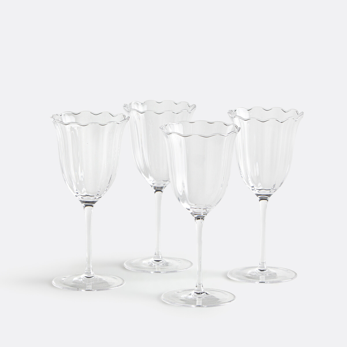 Σετ 4 ποτήρια με πόδι Υ19cm