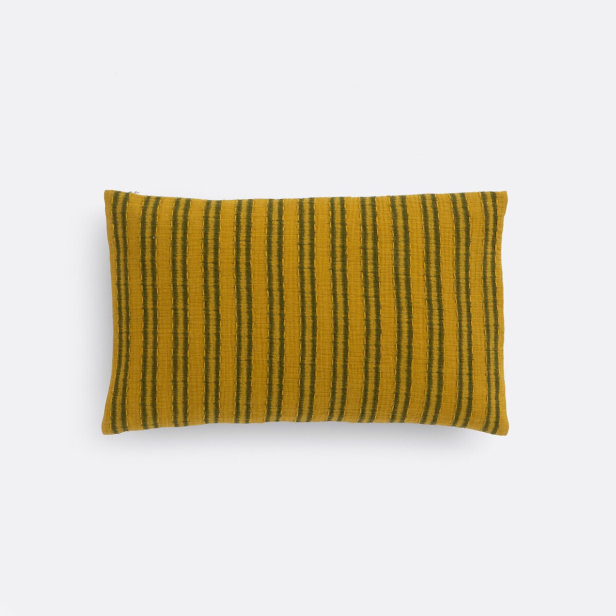 Ορθογώνια θήκη μαξιλαριού από βαμβακερή γάζα με σχέδιο Ikat 50x30 cm