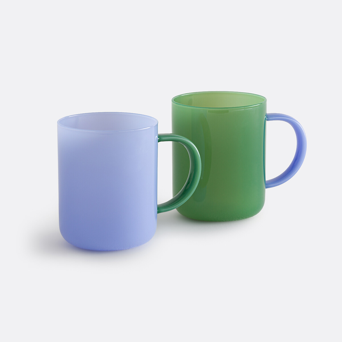 Σετ 2 κούπες από βοριοπυριτικό γυαλί Μ13xΠ8xΥ10cm