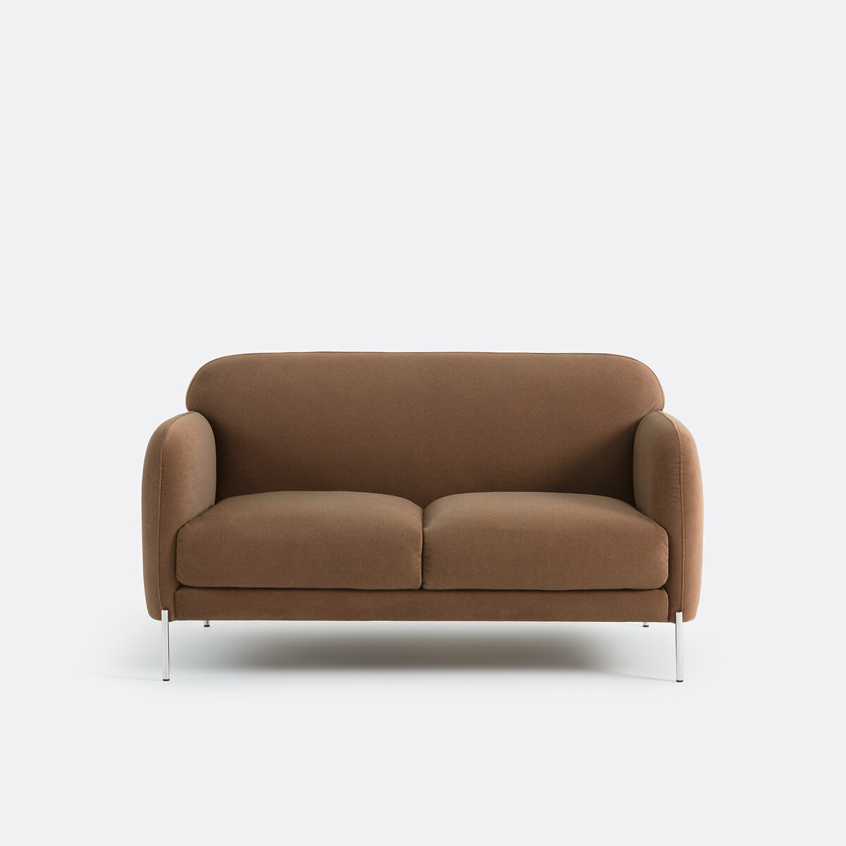 Διθέσιος καναπές σε ματ βελούδο Μ81xΠ145xΥ79cm