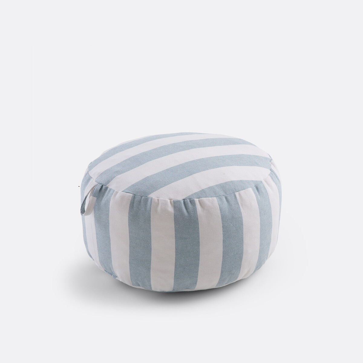 Πουφ εξωτερικού χώρου με ρίγες Μ50xΠ50xΥ25cm