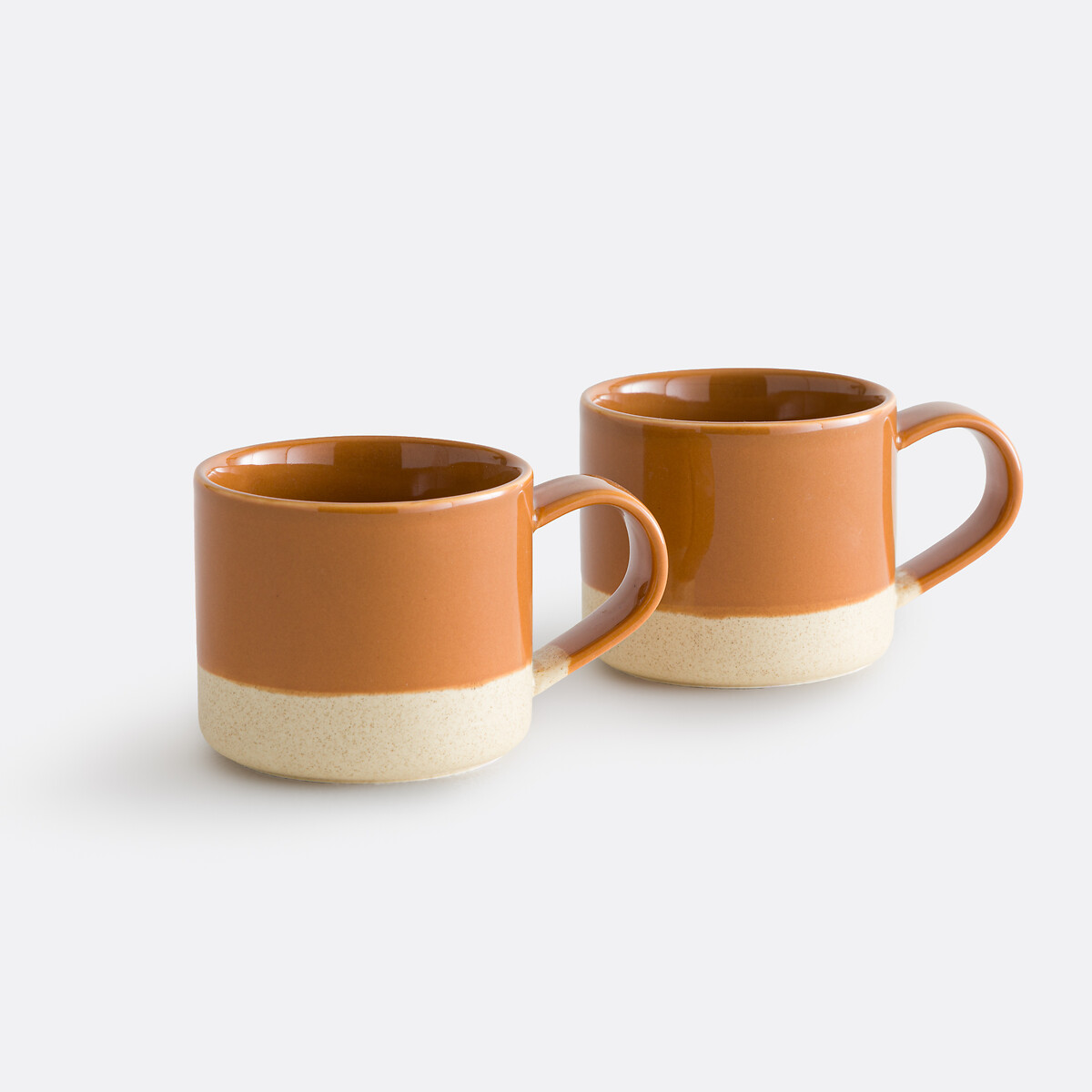 Σετ 2 κούπες από πέτρινη πορσελάνη