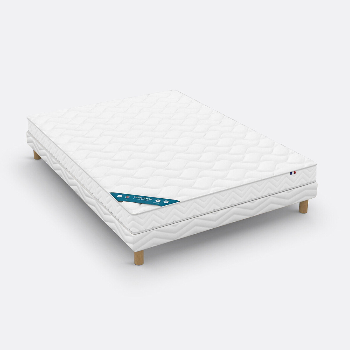 La Redoute Interieurs Σετ πολύ σκληρό στρώμα αφρού + βάση στήριξης 90x190 cm