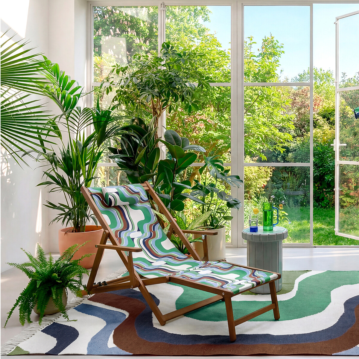 MAPOÉSIE X LA REDOUTE INTÉRIEURS Χαλί εσωτερικού και εξωτερικού χώρου 160x230 cm