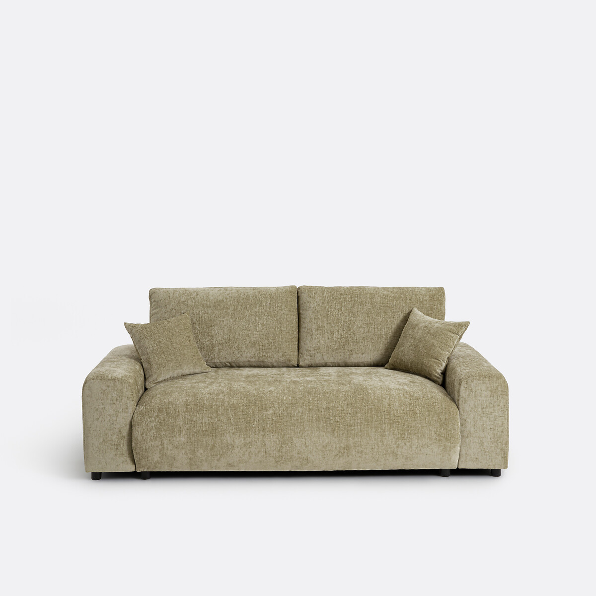 Καναπές 2 θέσεων από σενίλ βελούδο Μ105xΠ198xΥ85cm